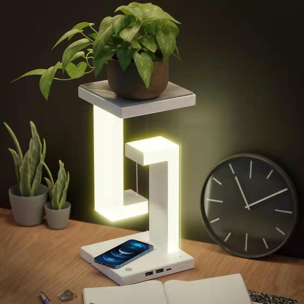 Levitate floating lamp with wireless charger, photo 5