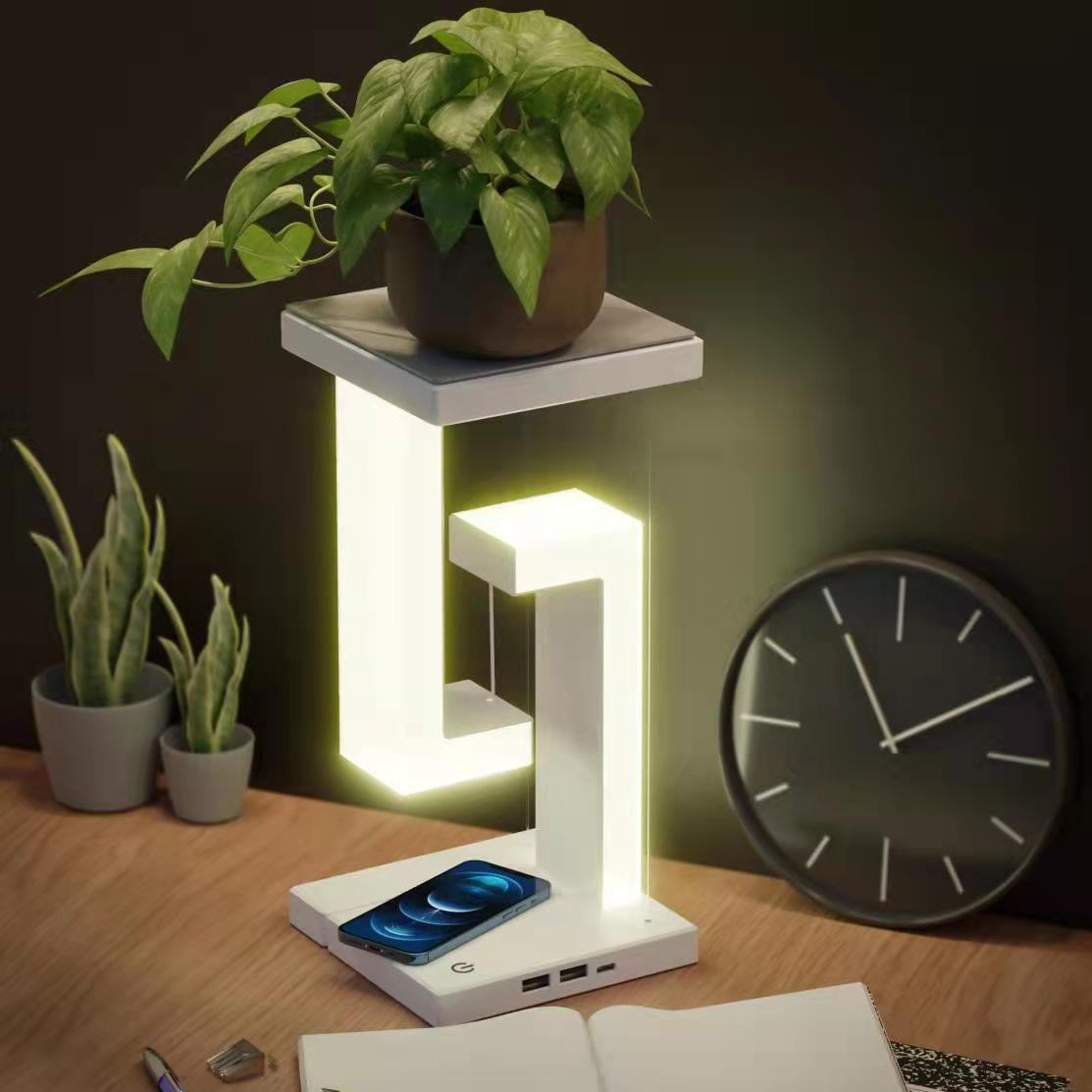 Levitate floating lamp with wireless charger, photo 5
