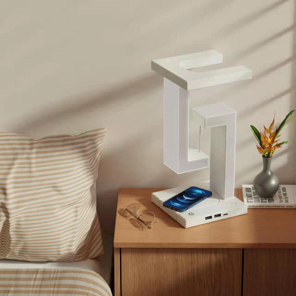 Levitate floating lamp with wireless charger, photo 8